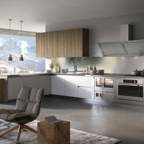 Tischherde in modernen Küchen