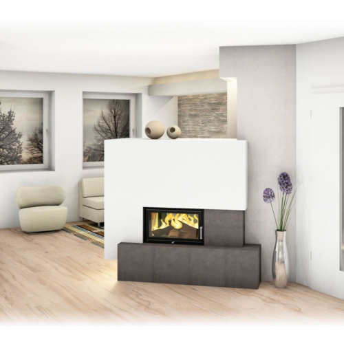 Kachelofen Modern Tunnelofen