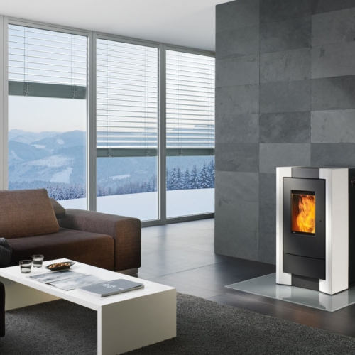 Pelletofen Rika COMO Ambiente