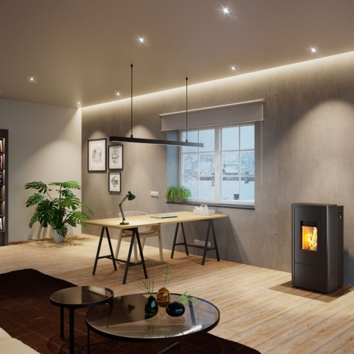 Pelletofen Rika LIVO Ambiente