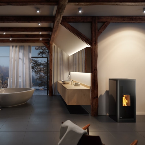 Pelletofen Rika SUMO Ambiente