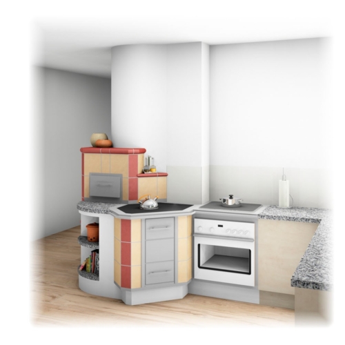 Tischherd mit E-Herdverlängerung