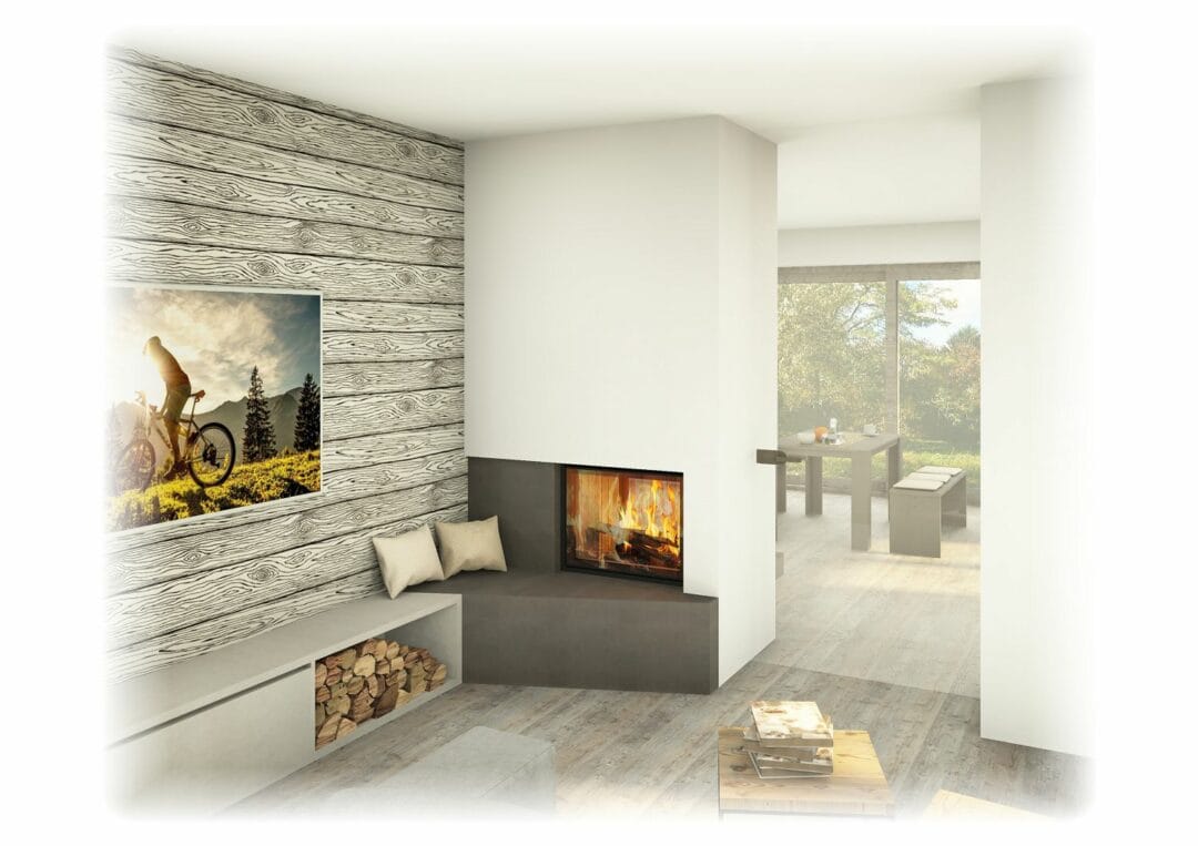 Heizkamin - Sigmund Kachelofen und Fliesen