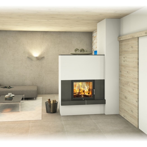 Kachelofen - Modern als Tunnelofen