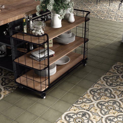 Fliesen als Dekor in der Küche