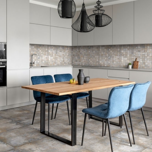 Boden- und Wandfliesen in der Küche