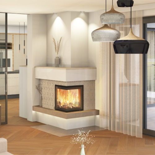 Kachelofen Ecklösung in Perg